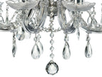 Deco - Gabrielle Chandelier With Glass Sconce - Luminosity Designs Ltd