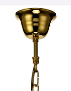 Deco - Gabrielle Chandelier With Glass Sconce - Luminosity Designs Ltd