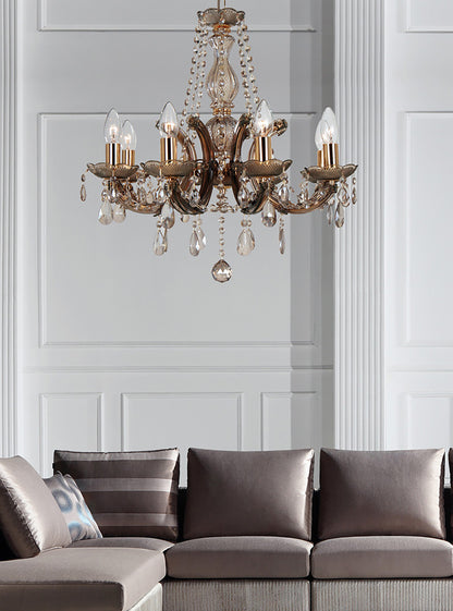 Gabrielle Chandelier With Acylic Sconce