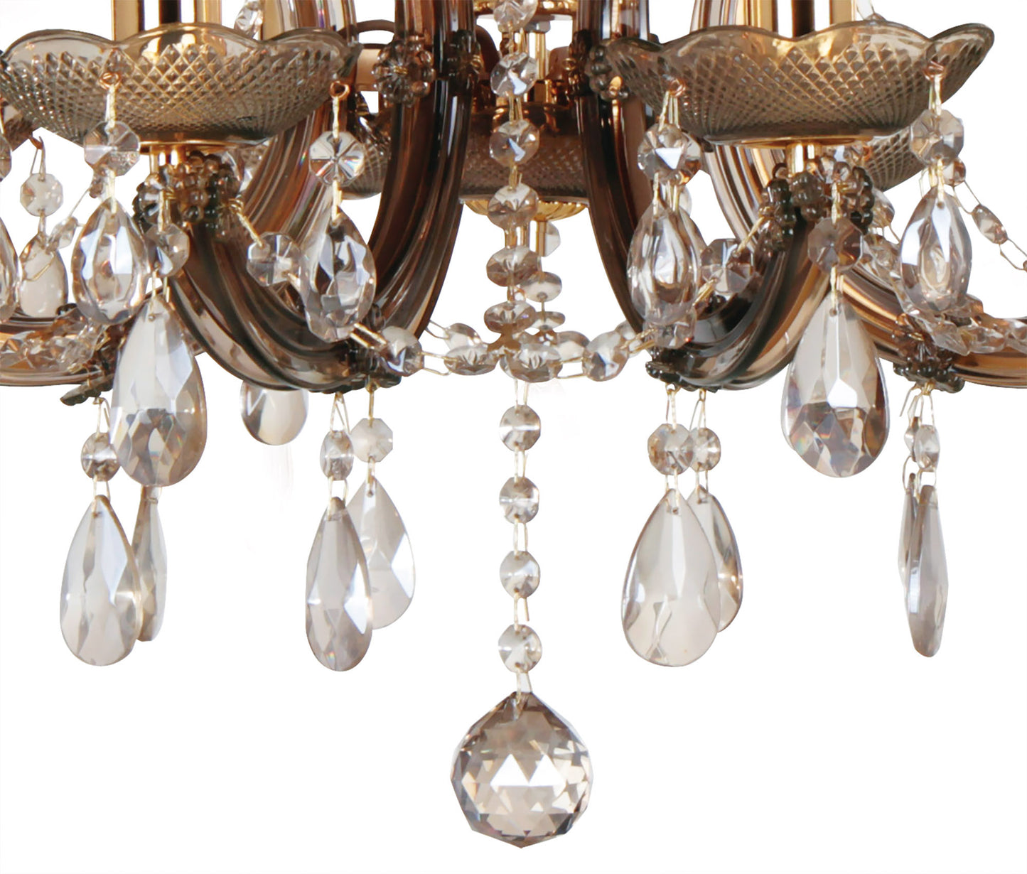 Gabrielle Chandelier With Acylic Sconce