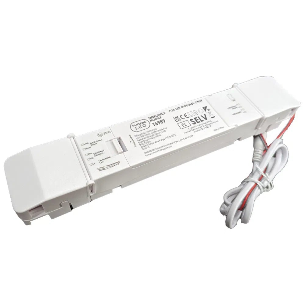 Crompton - Galanos Arteson • 3 - Hour Emergency Pack • for 28W and 45W Panels • Manual Test • 2.5W - Luminosity Designs Ltd