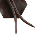 Mantra - Gaudi Wall Lamp Left Switched 2 Light G9, Brown/Black Oxide (Mantra M3205/S/L) - Luminosity Designs Ltd