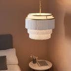 Luminosity Designs - Gigi Large Fringed Pendant - Luminosity Designs Ltd