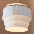 Luminosity Designs - Gigi Large Fringed Pendant - Luminosity Designs Ltd