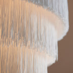 Luminosity Designs - Gigi Large Fringed Pendant - Luminosity Designs Ltd