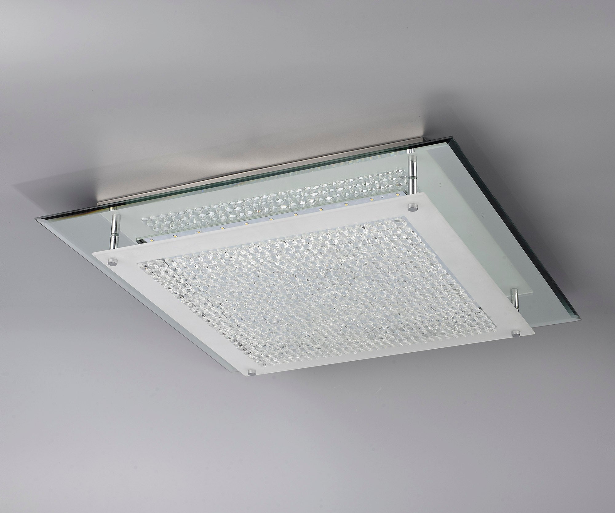 Deco - Gina Large Flush Ceiling Light - Luminosity Designs Ltd