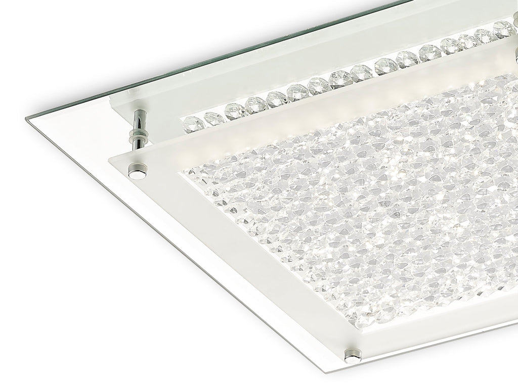 Deco - Gina Small Flush Ceiling Light - Luminosity Designs Ltd