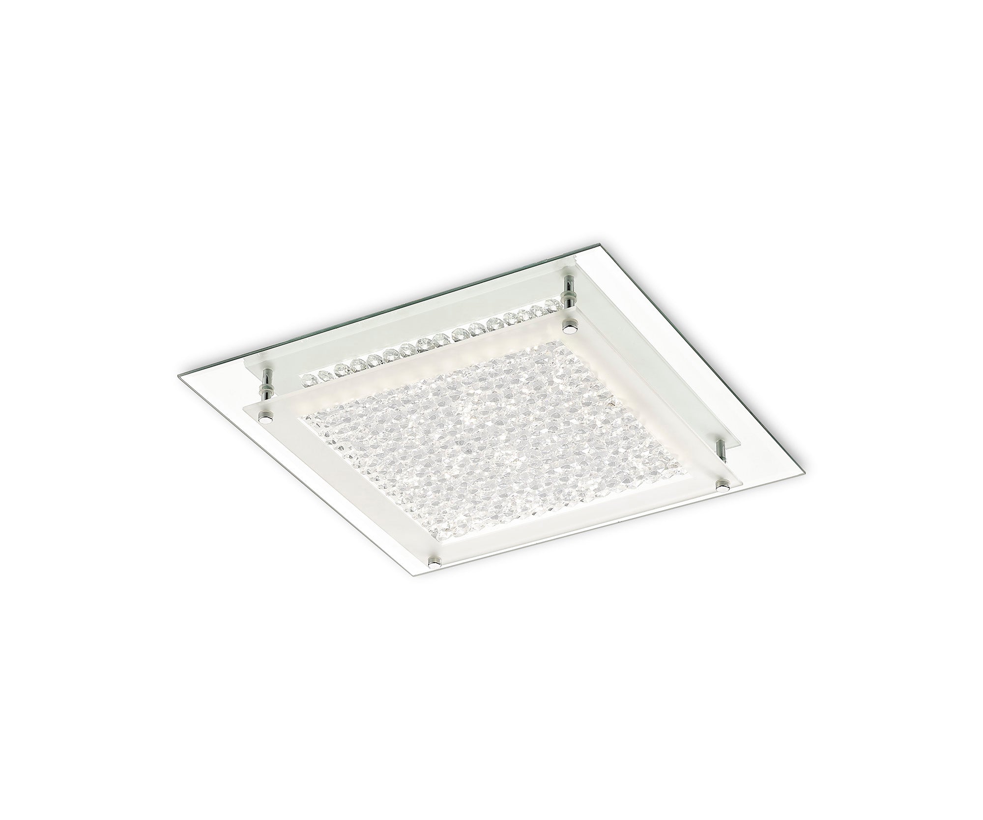 Deco - Gina Small Flush Ceiling Light - Luminosity Designs Ltd