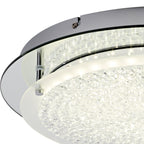 Deco - Gino Medium Flush Ceiling Light - Luminosity Designs Ltd