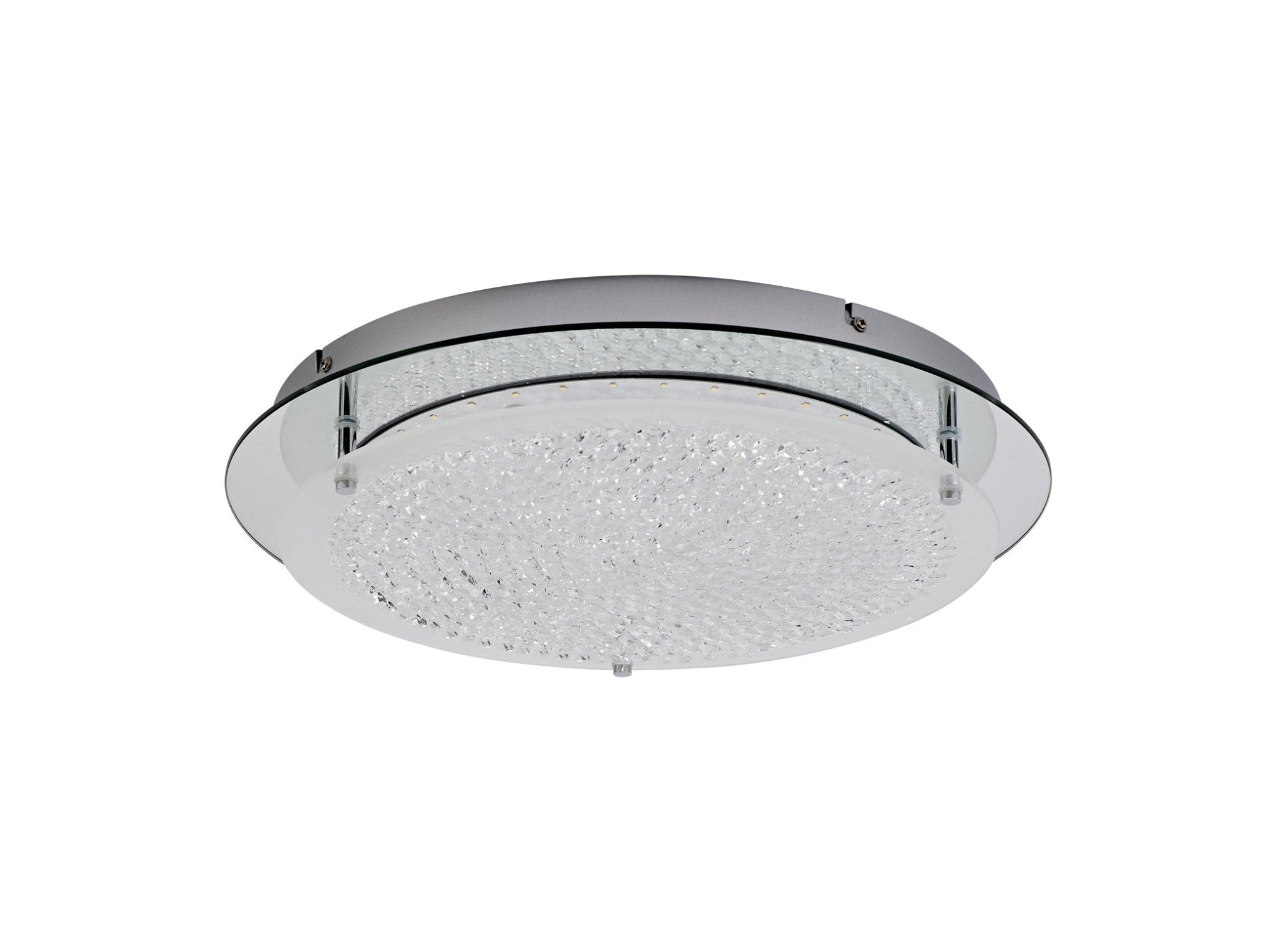 Deco - Gino Medium Flush Ceiling Light - Luminosity Designs Ltd