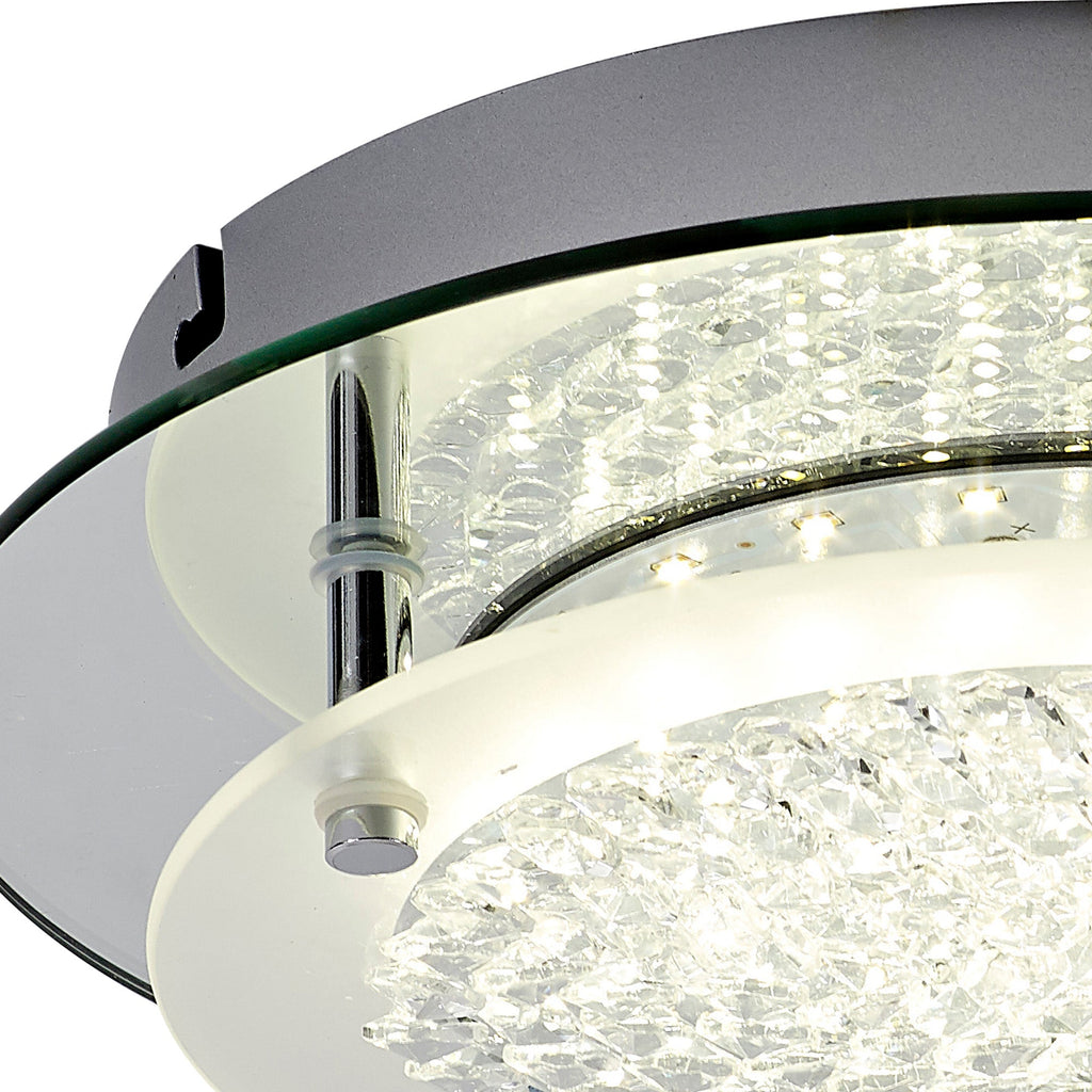 Deco - Gino Mini Flush Ceiling Light - Luminosity Designs Ltd