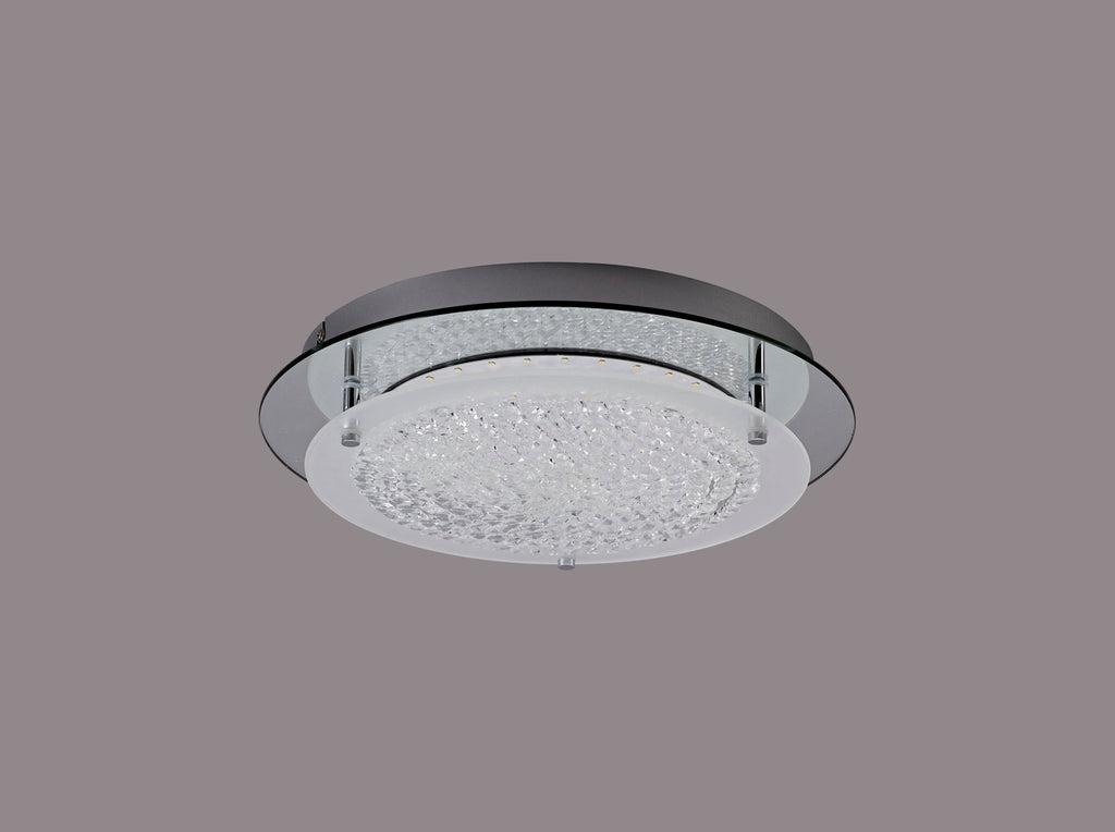 Deco - Gino Small Flush Ceiling Light - Luminosity Designs Ltd