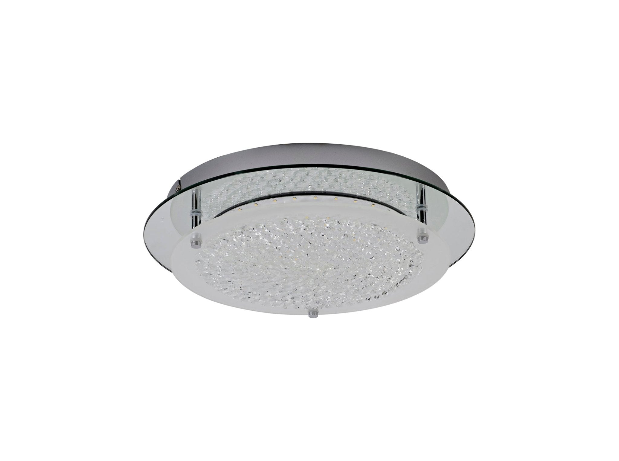 Deco - Gino Small Flush Ceiling Light - Luminosity Designs Ltd