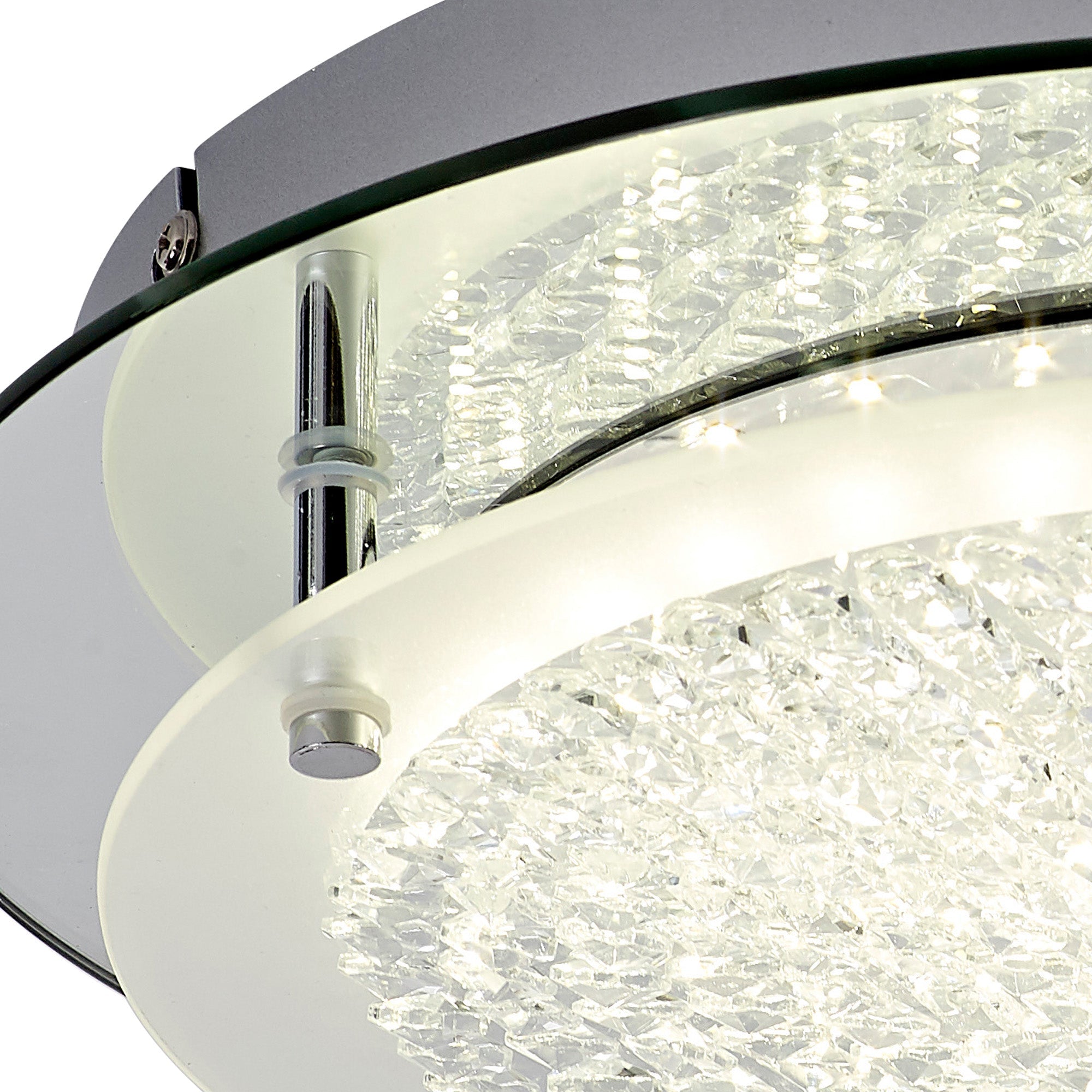 Deco - Gino Small Flush Ceiling Light - Luminosity Designs Ltd