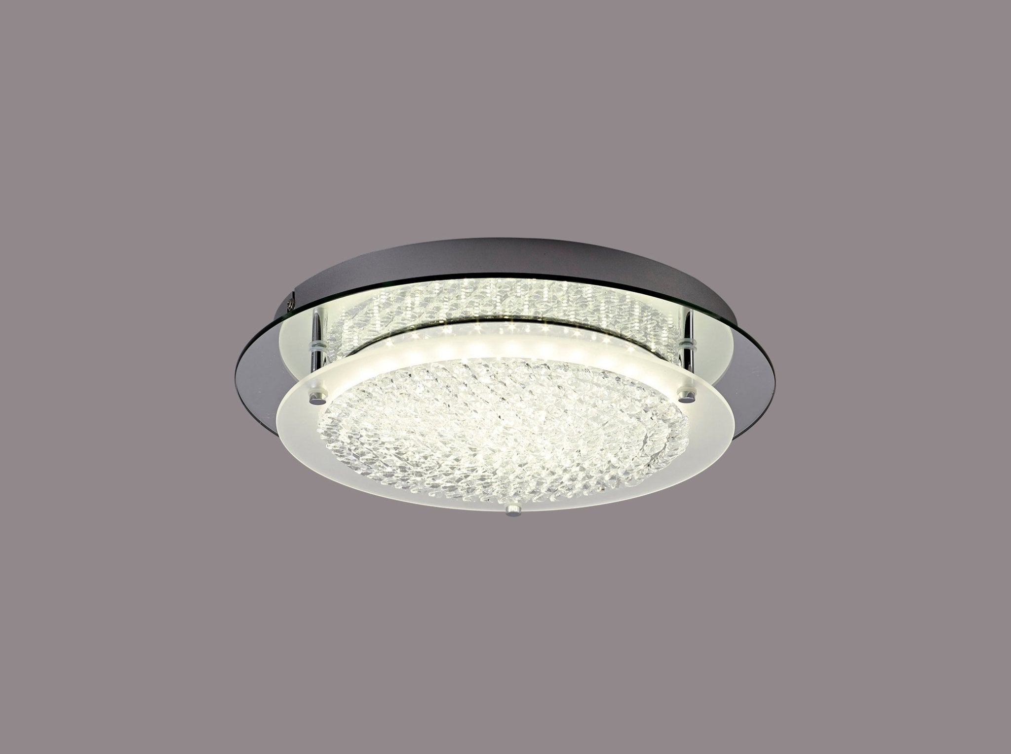 Deco - Gino Small Flush Ceiling Light - Luminosity Designs Ltd