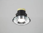 Luminosity Designs - Giza Sleek Designer Colour Selectable IP65 Downlight With Chamfered Cut Crystal Circular Bezel - Luminosity Designs Ltd