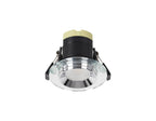 Luminosity Designs - Giza Sleek Designer Colour Selectable IP65 Downlight With Chamfered Cut Crystal Circular Bezel - Luminosity Designs Ltd