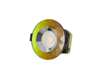 Luminosity Designs - Giza Sleek Designer Colour Selectable IP65 Downlight With Chamfered Cut Crystal Circular Bezel - Luminosity Designs Ltd