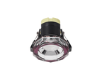 Luminosity Designs - Giza Sleek Designer Colour Selectable IP65 Downlight With Hexagonal Faceted Cut Crystal Circular Bezel - Luminosity Designs Ltd