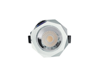 Luminosity Designs - Giza Sleek Designer Colour Selectable IP65 Downlight With Hexagonal Faceted Cut Crystal Circular Bezel - Luminosity Designs Ltd
