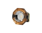 Luminosity Designs - Giza Sleek Designer Colour Selectable IP65 Downlight With Hexagonal Faceted Cut Crystal Circular Bezel - Luminosity Designs Ltd
