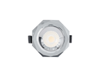 Luminosity Designs - Giza Sleek Designer Colour Selectable IP65 Downlight With Hexagonal Faceted Cut Crystal Circular Bezel - Luminosity Designs Ltd