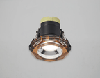 Luminosity Designs - Giza Sleek Designer Colour Selectable IP65 Downlight With Hexagonal Faceted Cut Crystal Circular Bezel - Luminosity Designs Ltd
