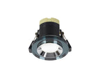 Luminosity Designs - Giza Sleek Designer Colour Selectable IP65 Downlight With Shallow Crystal Circular Bezel - Luminosity Designs Ltd
