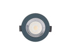 Luminosity Designs - Giza Sleek Designer Colour Selectable IP65 Downlight With Shallow Crystal Circular Bezel - Luminosity Designs Ltd
