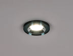 Luminosity Designs - Giza Sleek Designer Colour Selectable IP65 Downlight With Shallow Crystal Circular Bezel - Luminosity Designs Ltd