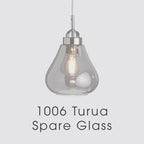 Oaks Lighting - GLASS ONLY for Mini Turua Pendants - PENDANT NOT INCLUDED - Luminosity Designs Ltd