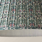 LSE - Green Abel Large William Morris Inspired Tapered Floral Print Easy Fit Shade - Luminosity Designs Ltd