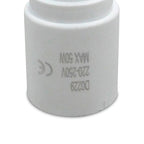 Deco - GU10 Lampholder to E27 Lamp Socket Converter - Luminosity Designs Ltd