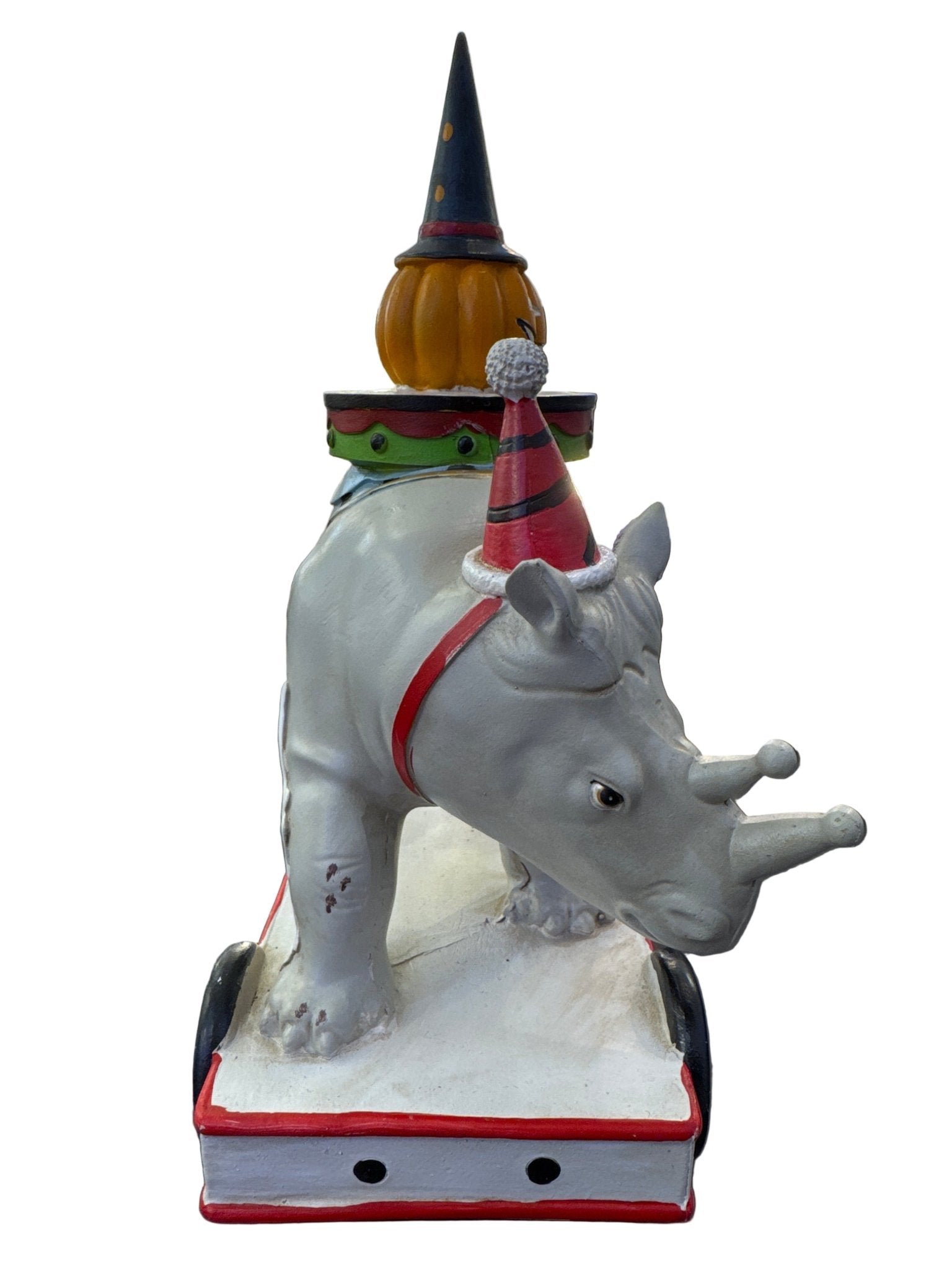 Luminosity Designs - Halloween Circus Elephant Ceramic Figure - Luminosity Designs Ltd