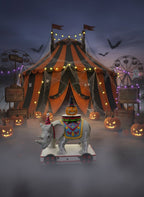 Luminosity Designs - Halloween Circus Elephant Ceramic Figure - Luminosity Designs Ltd