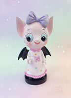 Luminosity Designs - Halloween Girly Bat Vampire Ceramic Figure - Luminosity Designs Ltd