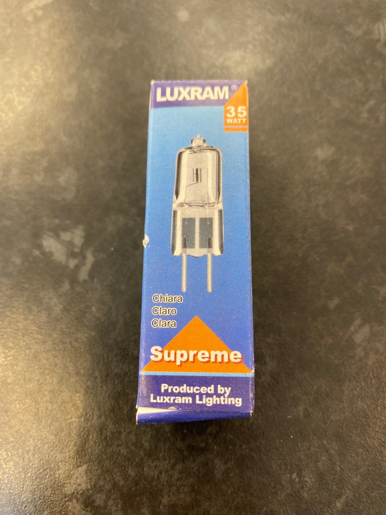 Crompton - Halogen Gy6.35 Capsule Bulb 35w - Luminosity Designs Ltd