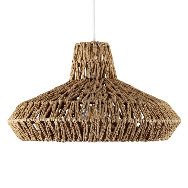 Oaks Lighting - Hamilton Eco Friendly Flattened Pendant Shade - Luminosity Designs Ltd