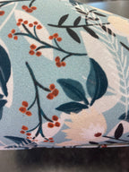 Luminosity Designs - Hand Crafted Candle Clip 6” Lampshade - Blue Vintage Floral - Luminosity Designs Ltd