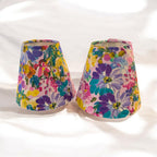 Luminosity Designs - Hand Crafted Candle Clip 6” Lampshade - Summer Flowers - Luminosity Designs Ltd