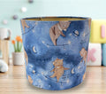 Luminosity Designs - Hand Crafted Ceiling Drum Lampshade - Starry Night Bears - Luminosity Designs Ltd