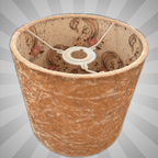 Luminosity Designs - Hand Crafted Drum Ceiling Lampshade - Pink Unicorns - Luminosity Designs Ltd