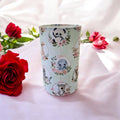 Luminosity Designs - Hand Crafted Drum Ceiling Nursery Lampshade - Sage Animals - Luminosity Designs Ltd