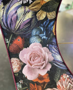 Luminosity Designs - Hand Crafted Drum Lampshade - Dark Vintage Rose - Luminosity Designs Ltd