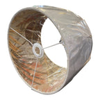 Luminosity Designs - Hand Crafted Drum Lampshade - Pale Tropical Sunset - Luminosity Designs Ltd