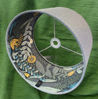 Luminosity Designs - Hand Crafted Drum Lampshade - Sage - Luminosity Designs Ltd