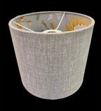 Luminosity Designs - Hand Crafted Drum Lampshade - Sage Floral - Luminosity Designs Ltd