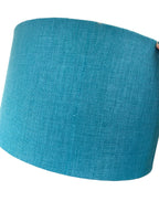Luminosity Designs - Hand Crafted Drum Lampshade - Teal Tropic - Luminosity Designs Ltd