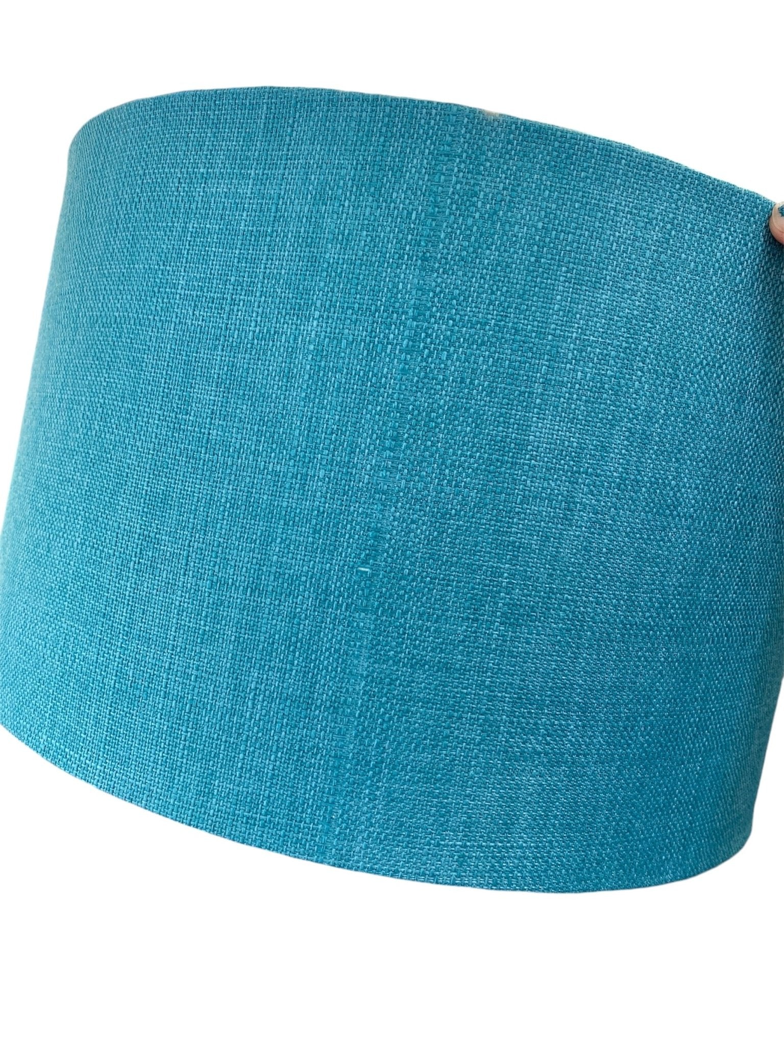 Luminosity Designs - Hand Crafted Drum Lampshade - Teal Tropic - Luminosity Designs Ltd