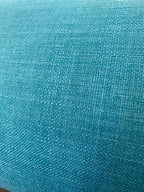 Luminosity Designs - Hand Crafted Drum Lampshade - Teal William Morris - Luminosity Designs Ltd